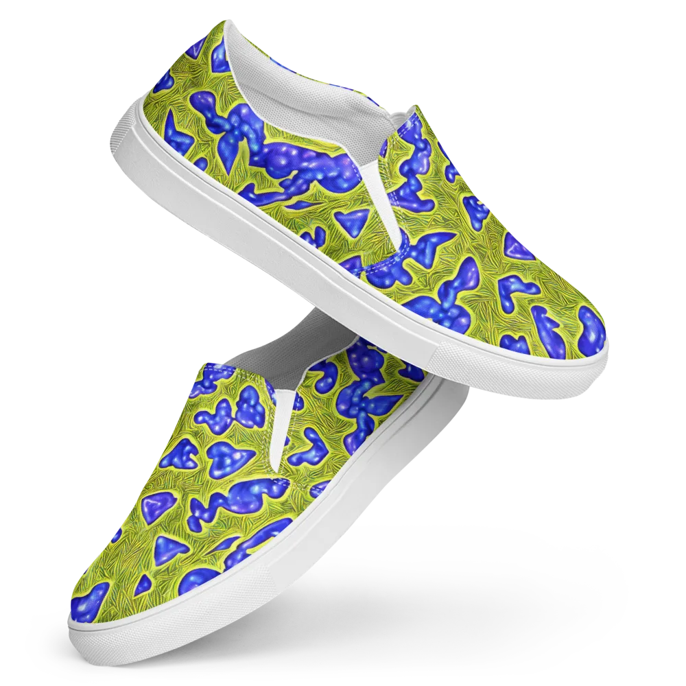 Blue Matter on Women's Slip-On Canvas Shoes — Front