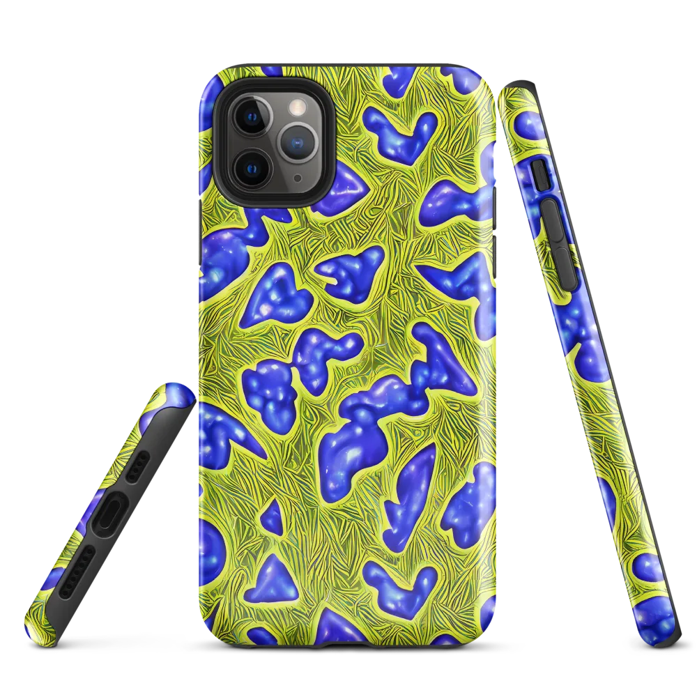 Blue Matter on Tough Case for iPhone® — Front