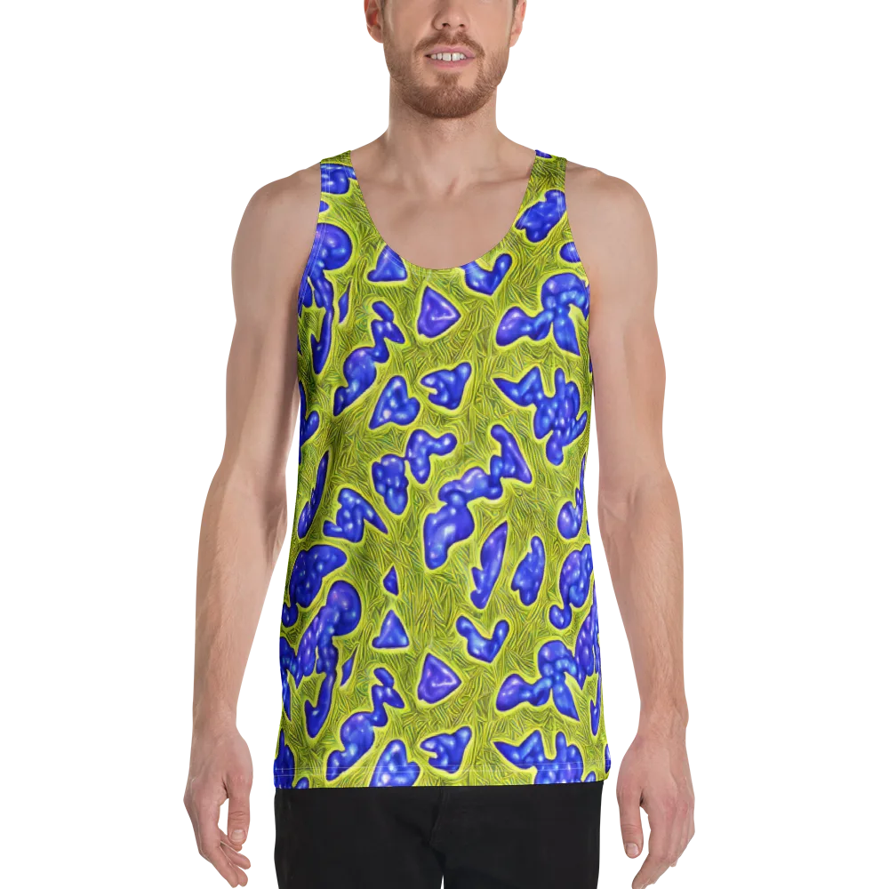 Blue Matter on Men's Tank Top — Front