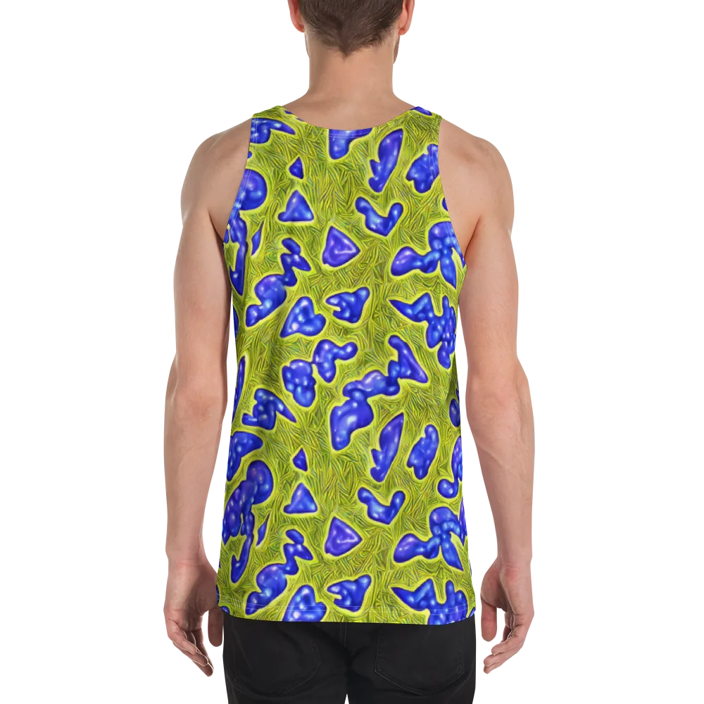 Blue Matter on Men's Tank Top — Back