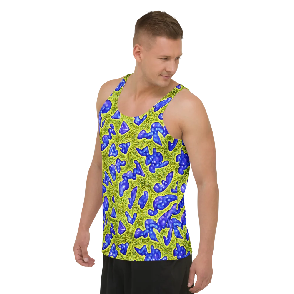 Blue Matter on Men's Tank Top — Left Front
