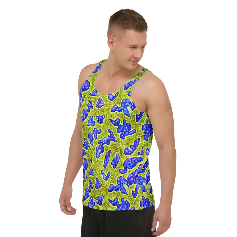 Blue Matter on Men's Tank Top — Left Front