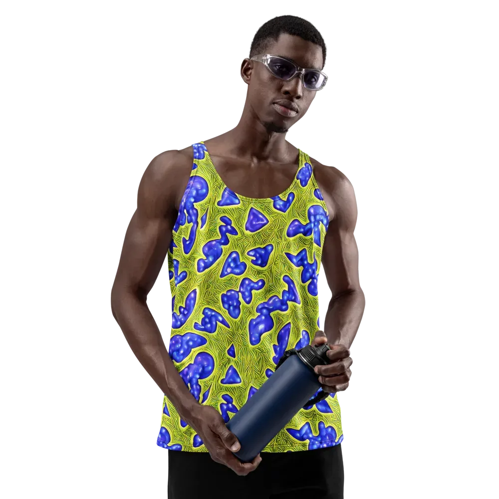 Blue Matter on Men's Tank Top — Front