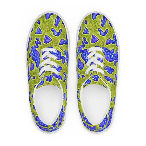 Blue Matter on a Men's Lace-Up Canvas Shoes
