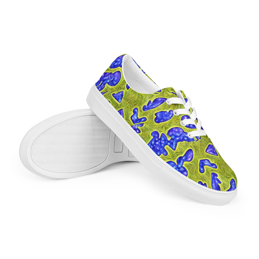 Blue Matter on Men's Lace-Up Canvas Shoes — Right Front