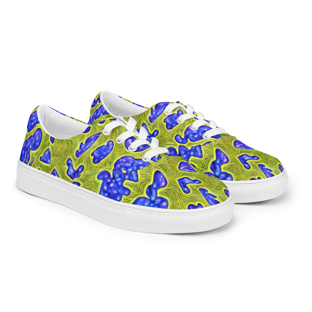 Blue Matter on Men's Lace-Up Canvas Shoes — Right Front