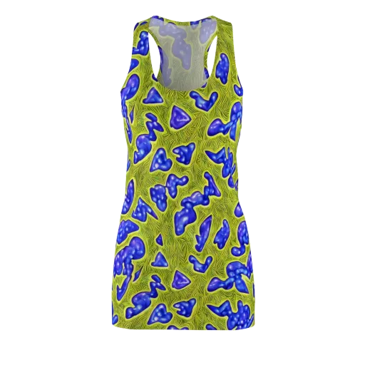 Blue Matter on a Racerback Dress