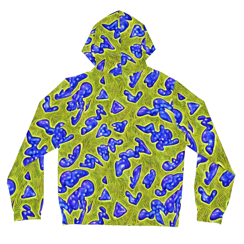 Blue Matter on Women's Full-Zip Hoodie — Back