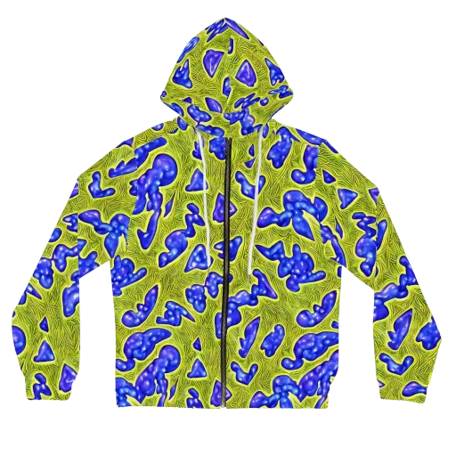Blue Matter on a Women's Full-Zip Hoodie