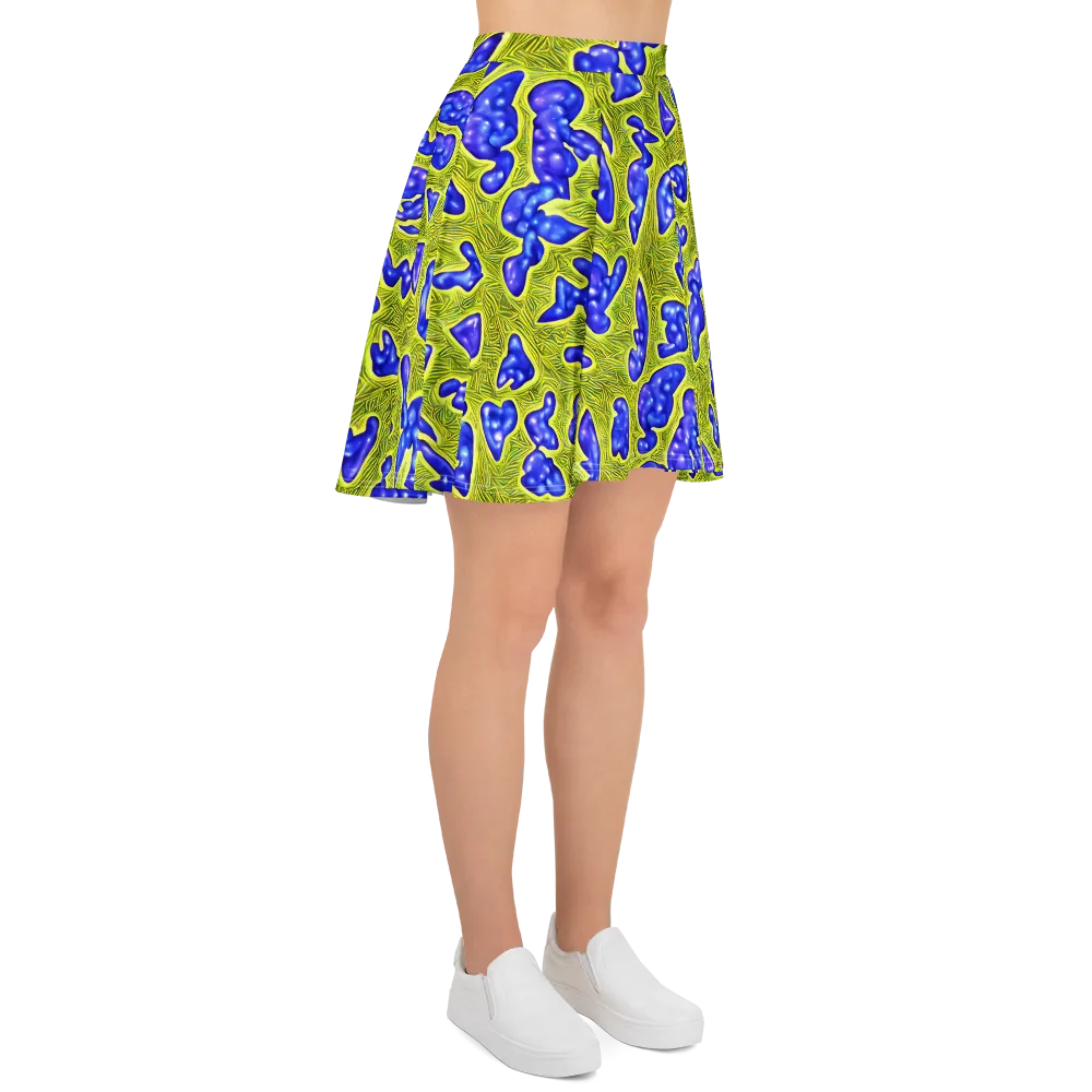 Blue Matter on Skater Skirt — Right