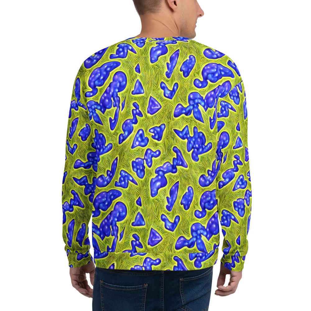 Blue Matter on Sweatshirt — Back