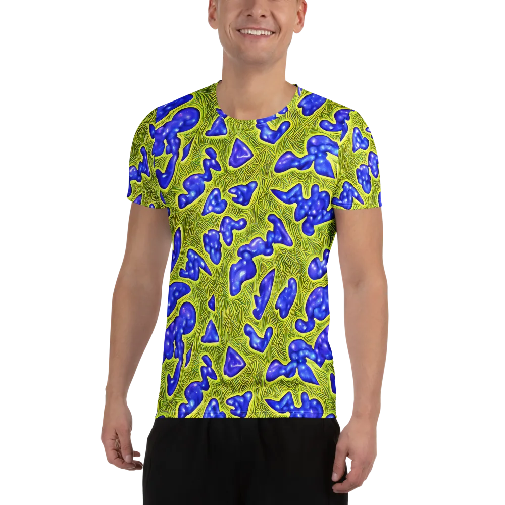 Blue Matter on Men's Athletic T-Shirt — Front