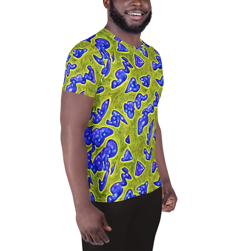 Blue Matter on Men's Athletic T-Shirt — Right