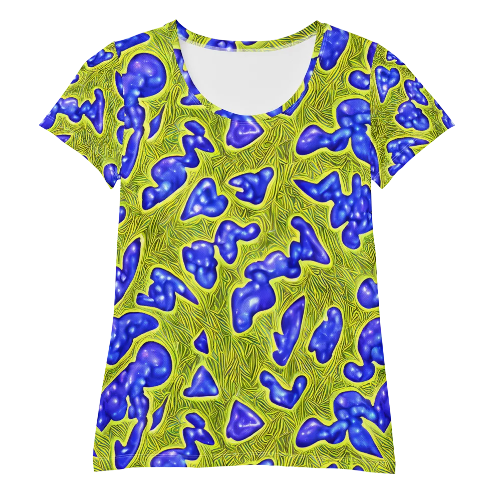 Blue Matter on Women's Athletic T-Shirt — Front