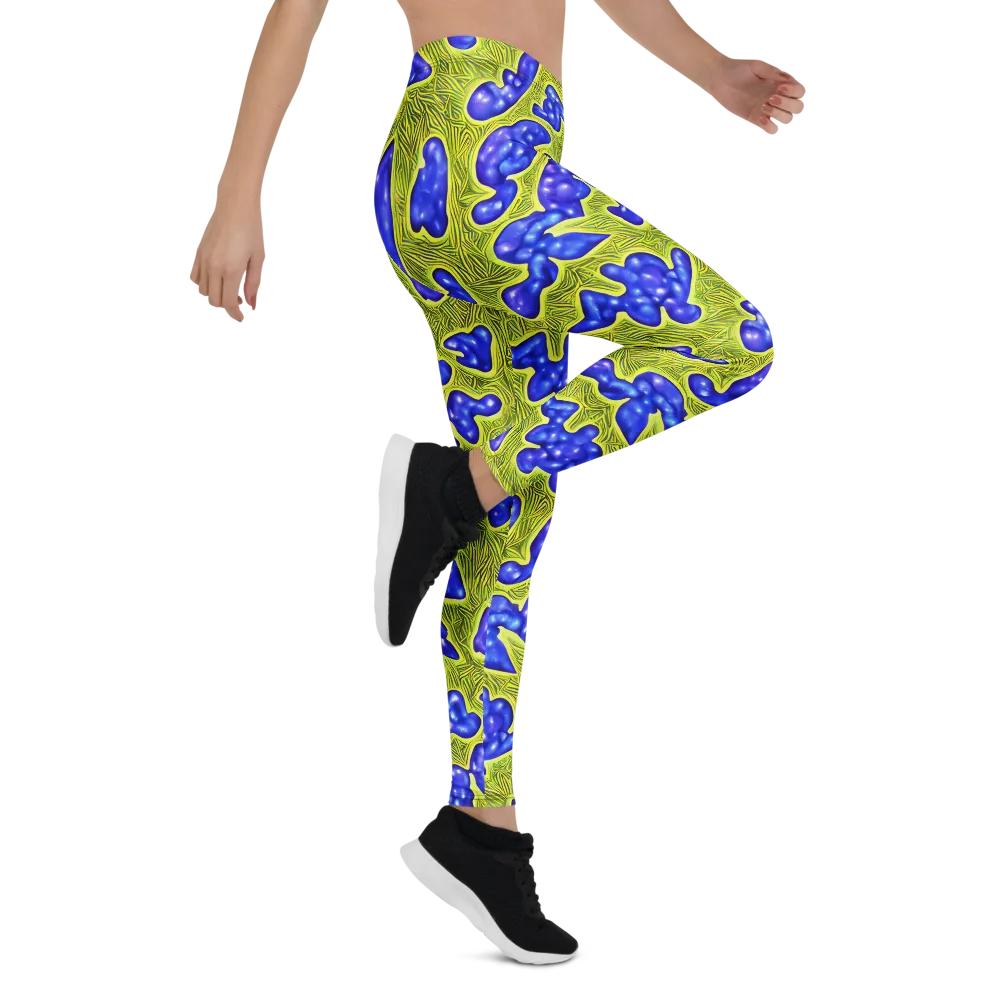 Blue Matter on Leggings — Right