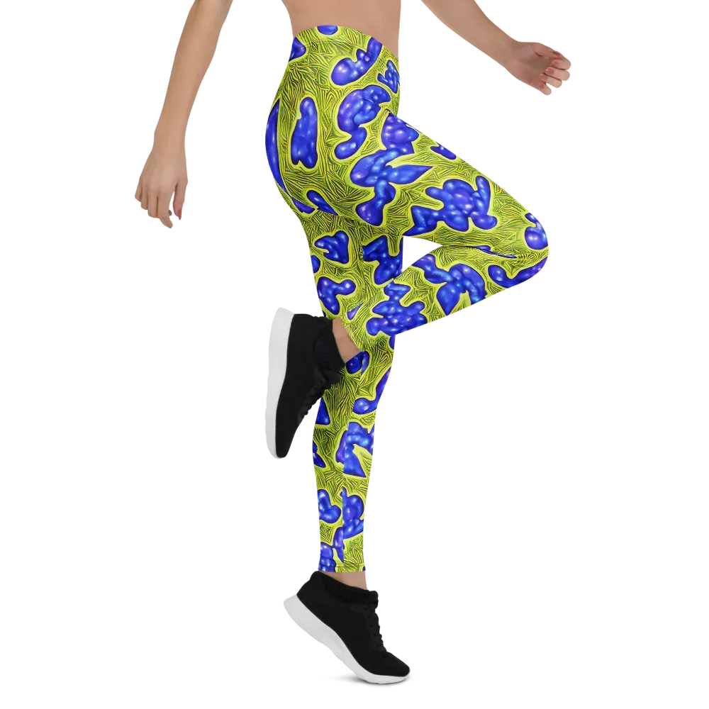 Blue Matter on Leggings — Right