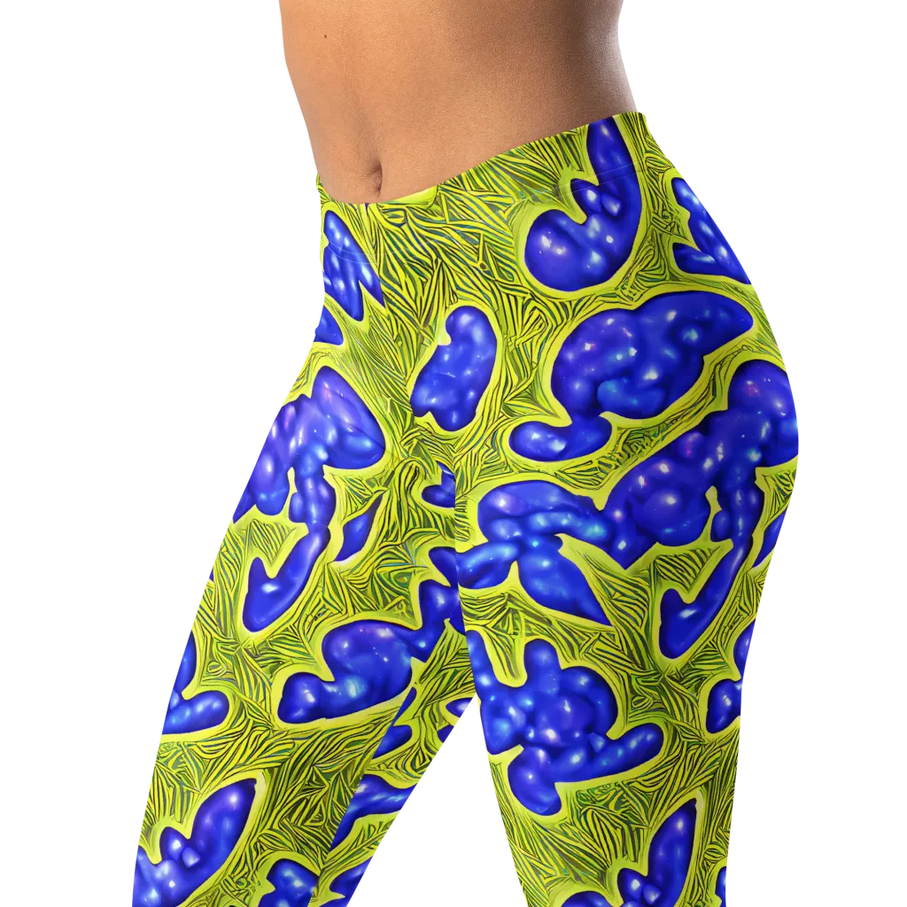 Blue Matter on Leggings — Left Front