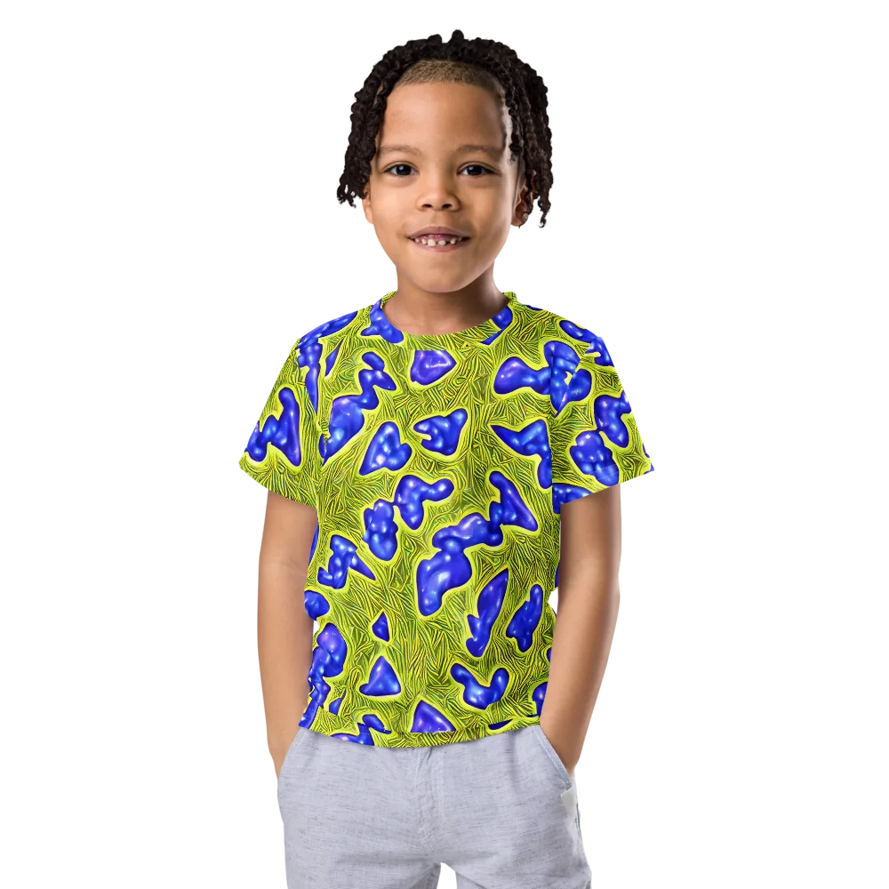 Blue Matter on Kids Crew Neck T-Shirt — Front