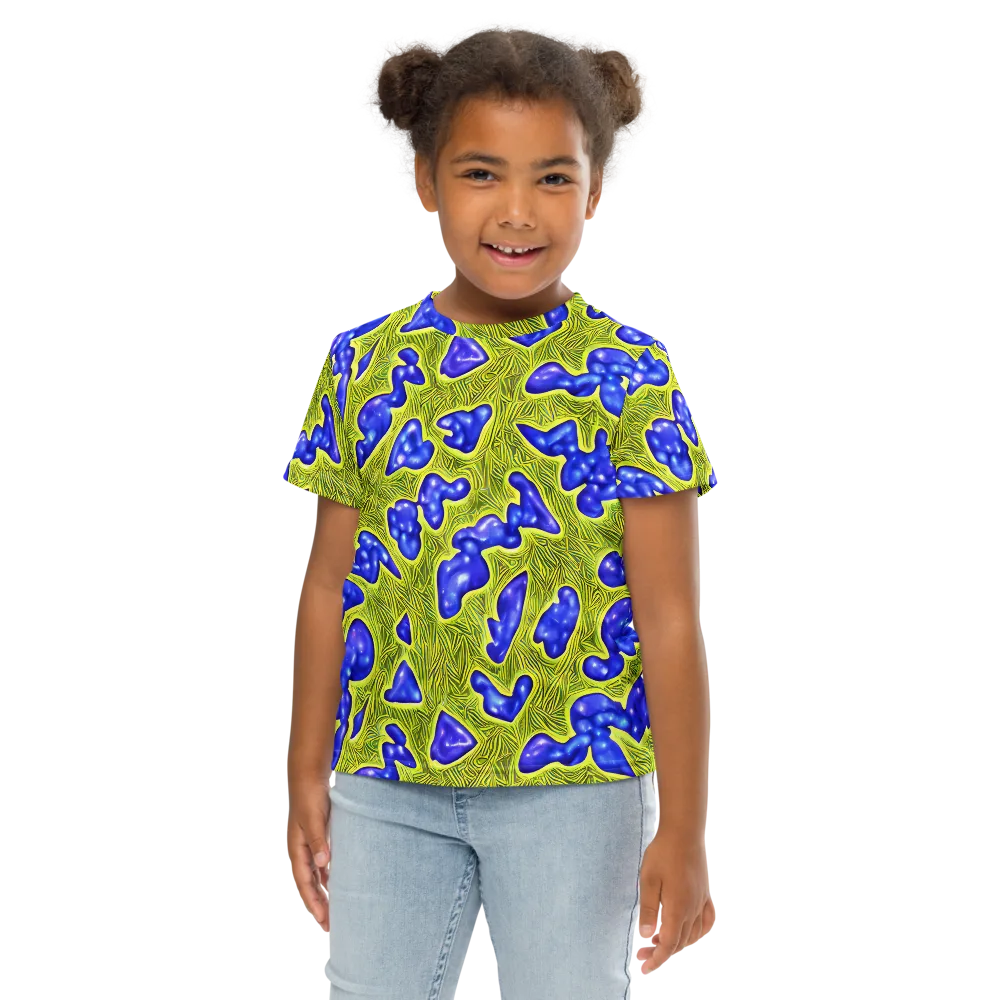 Blue Matter on Kids Crew Neck T-Shirt — Front