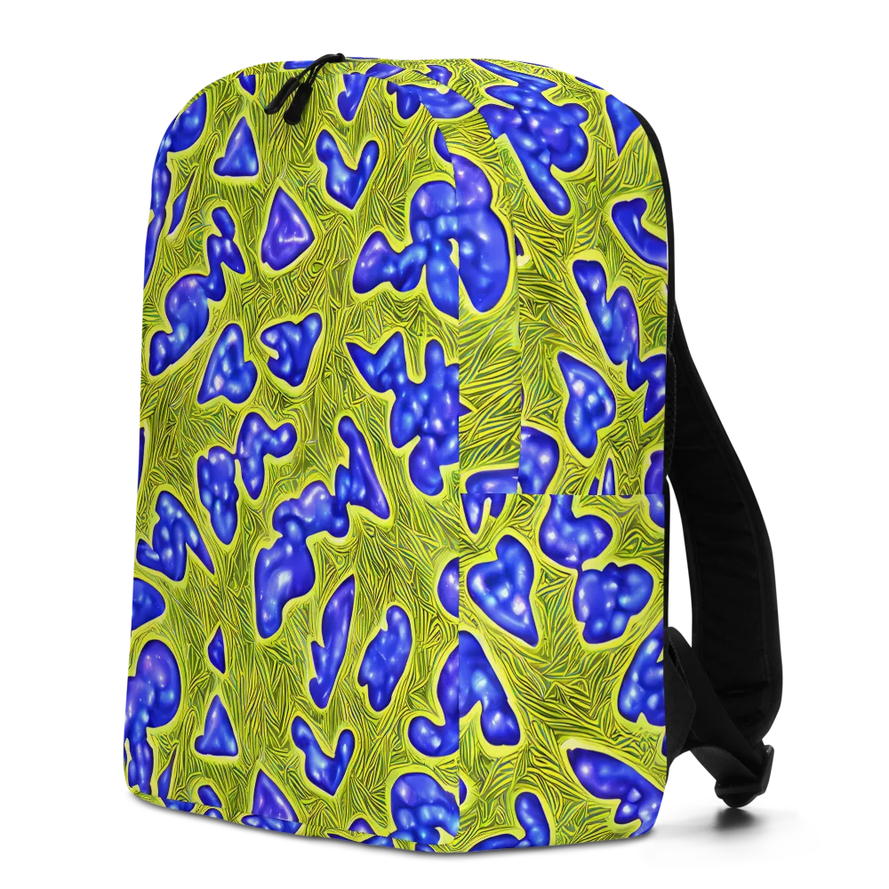 Blue Matter on Minimalist Backpack — Left