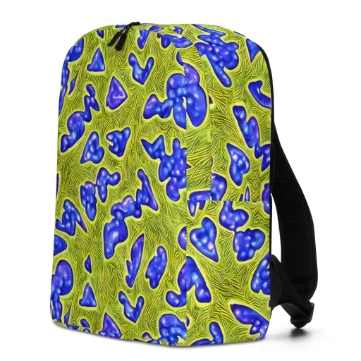 Blue Matter on a Minimalist Backpack