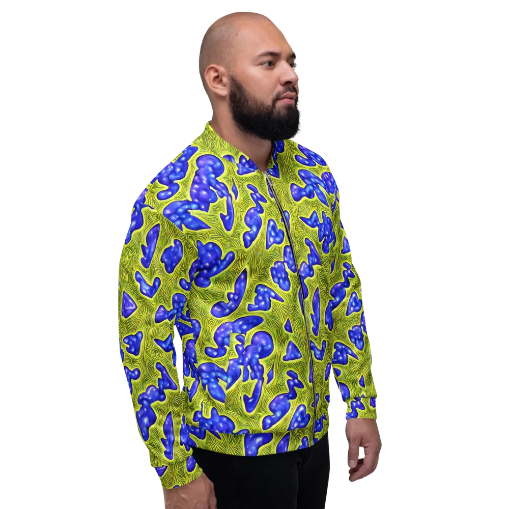 Blue Matter on Bomber Jacket — Right