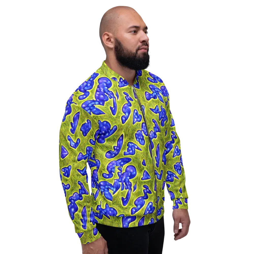 Blue Matter on Bomber Jacket — Right