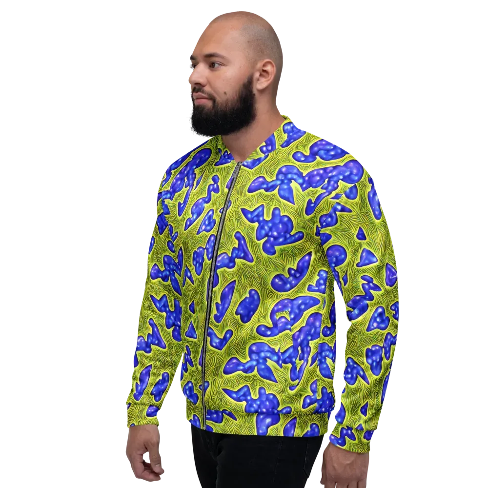 Blue Matter on Bomber Jacket — Left