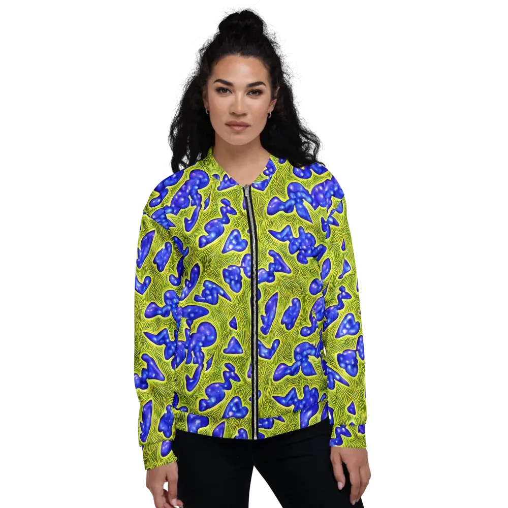 Blue Matter on Bomber Jacket — Front