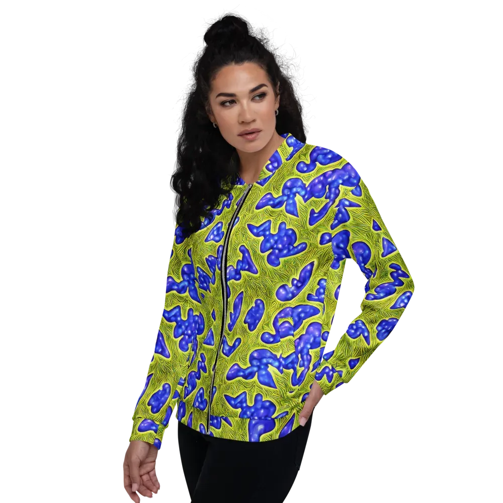 Blue Matter on Bomber Jacket — Left
