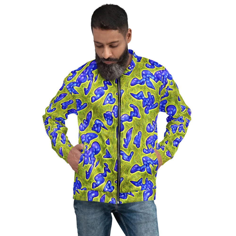 Blue Matter on Bomber Jacket — Front