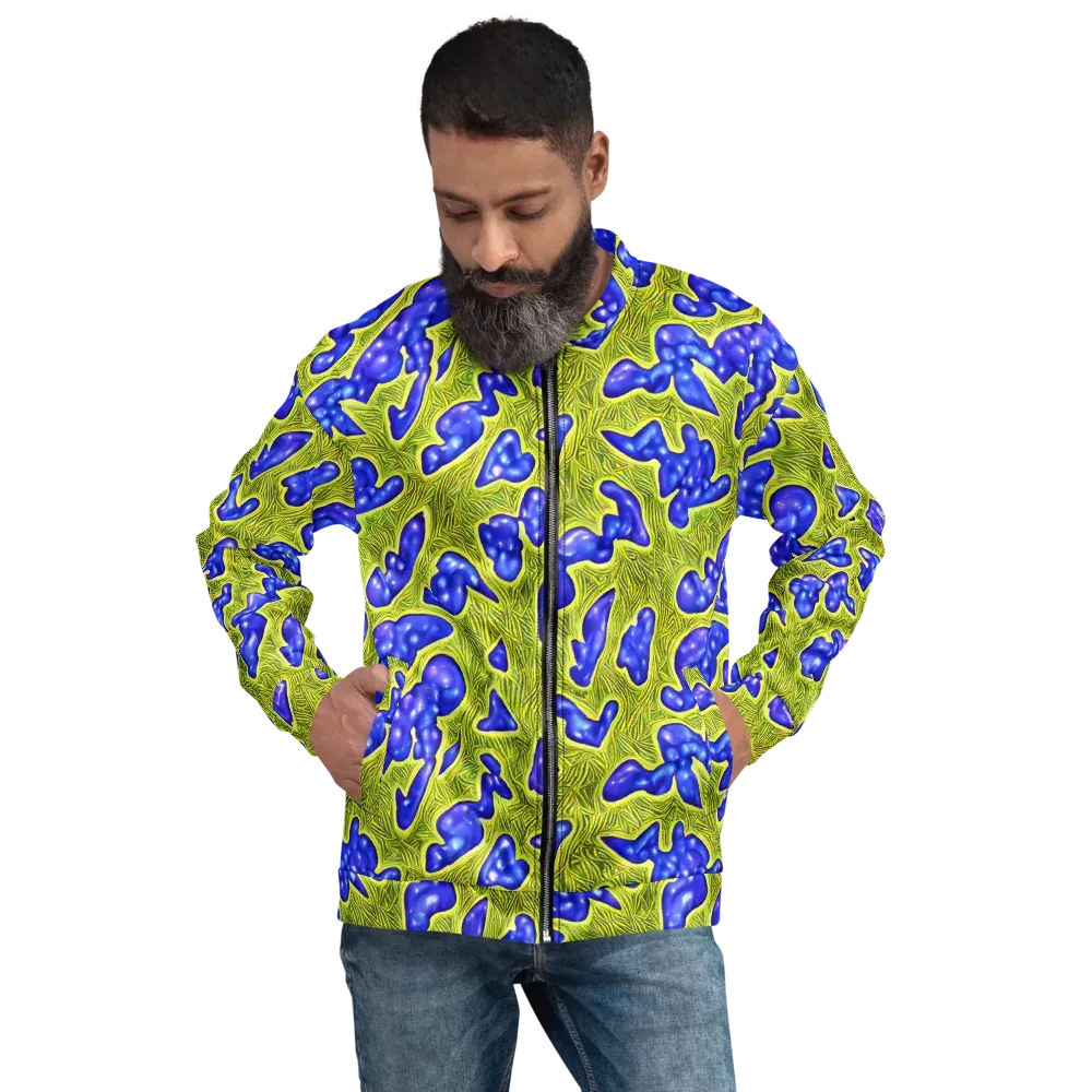 Blue Matter on Bomber Jacket — Front