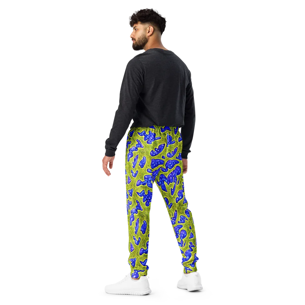 Blue Matter on Men's Joggers — Back