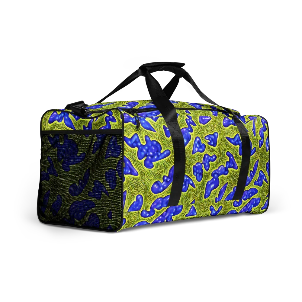 Blue Matter on Duffle Bag — Right Front