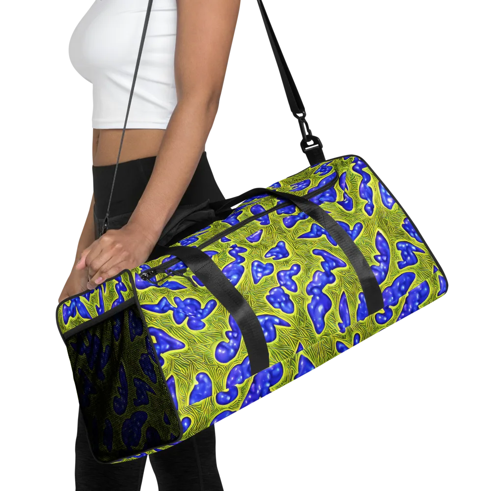 Blue Matter on Duffle Bag — Front