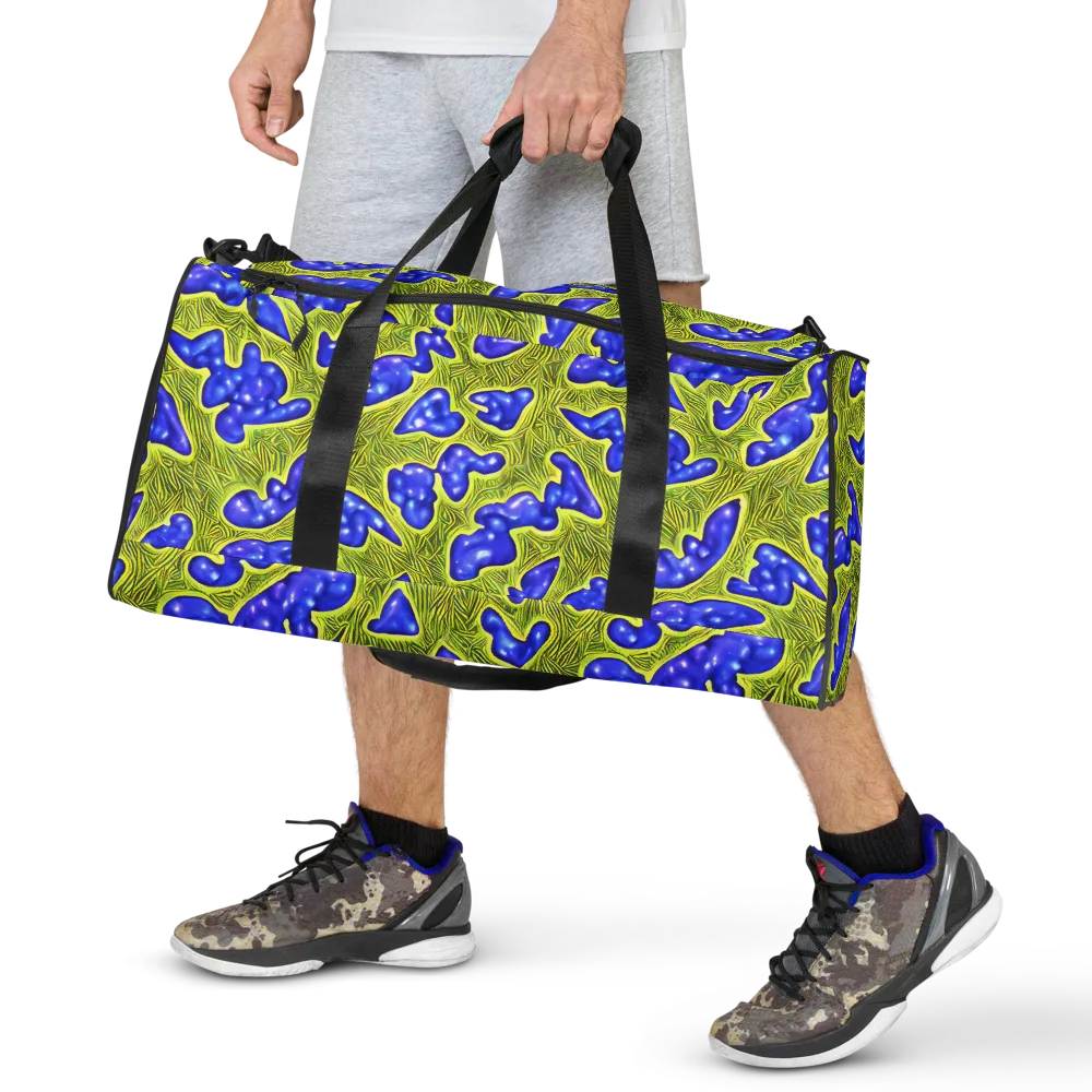 Blue Matter on Duffle Bag — Front