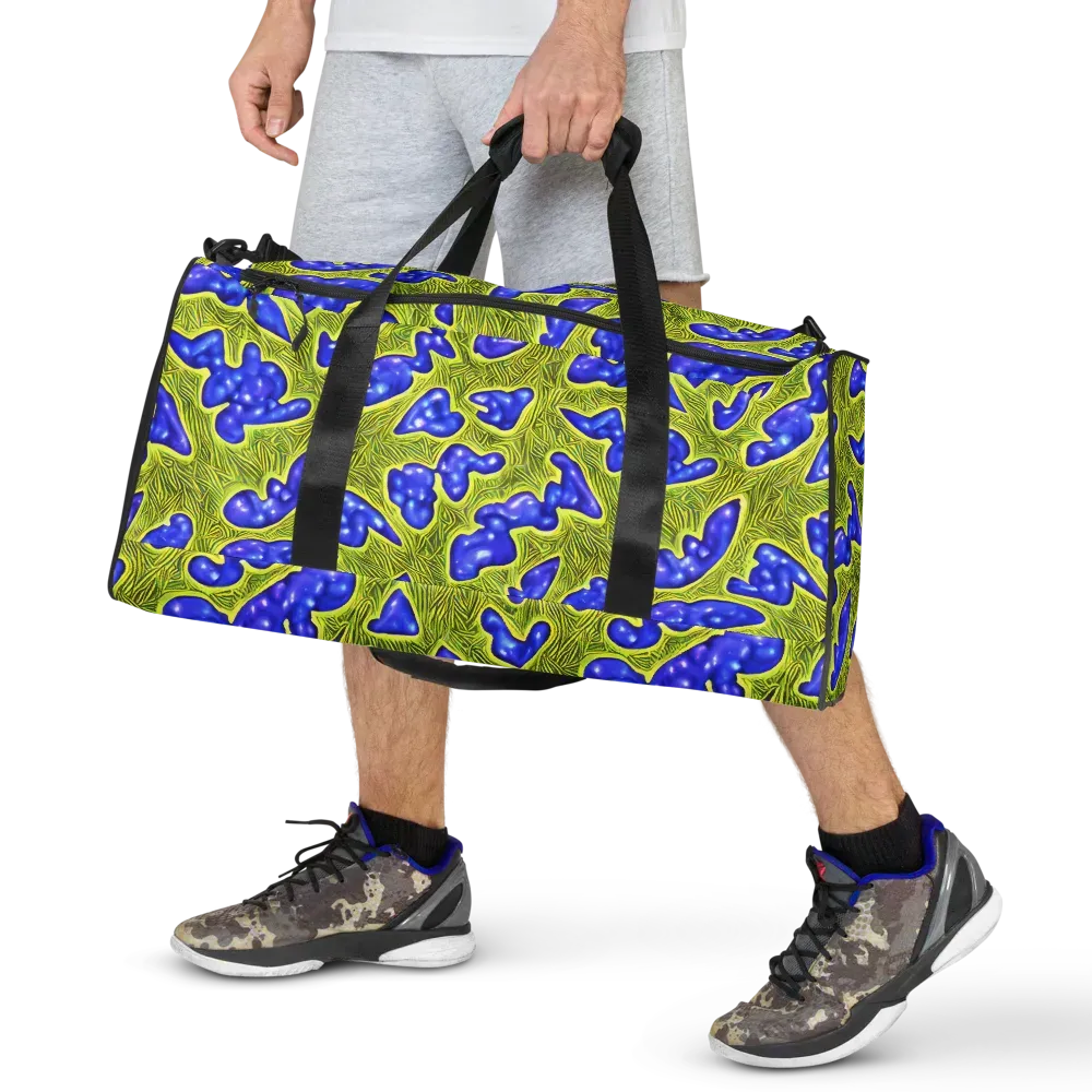 Blue Matter on Duffle Bag — Front