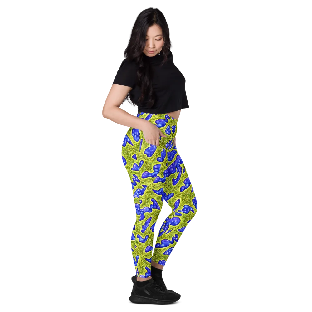 Blue Matter on Leggings with Pockets — Right