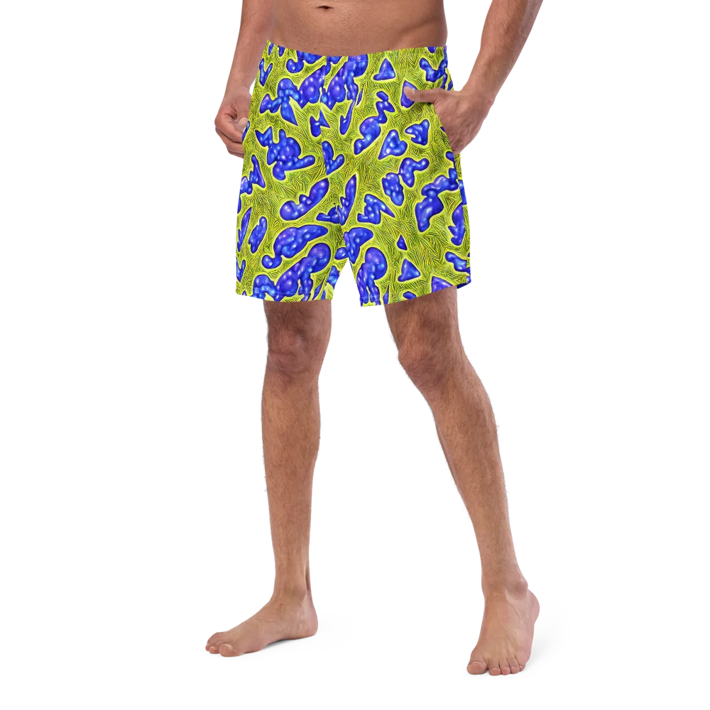 Blue Matter on Swim Trunks — Left Front