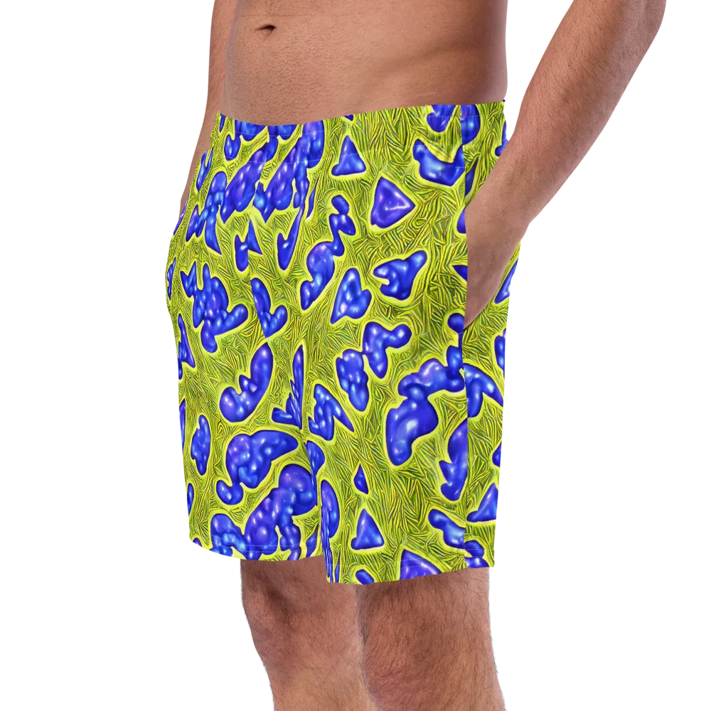 Blue Matter on Swim Trunks — Left Front