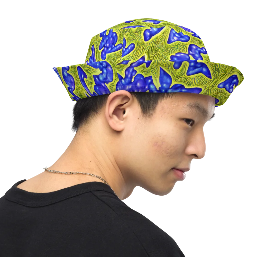 Blue Matter on Reversible Bucket Hat — Right Outside