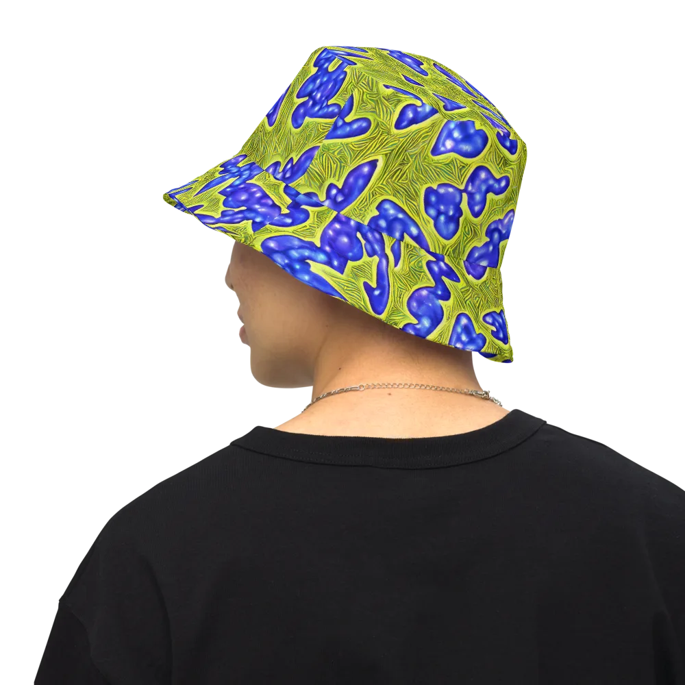 Blue Matter on Reversible Bucket Hat — Back Inside