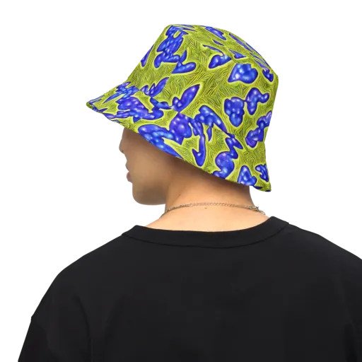 Blue Matter on a Reversible Bucket Hat