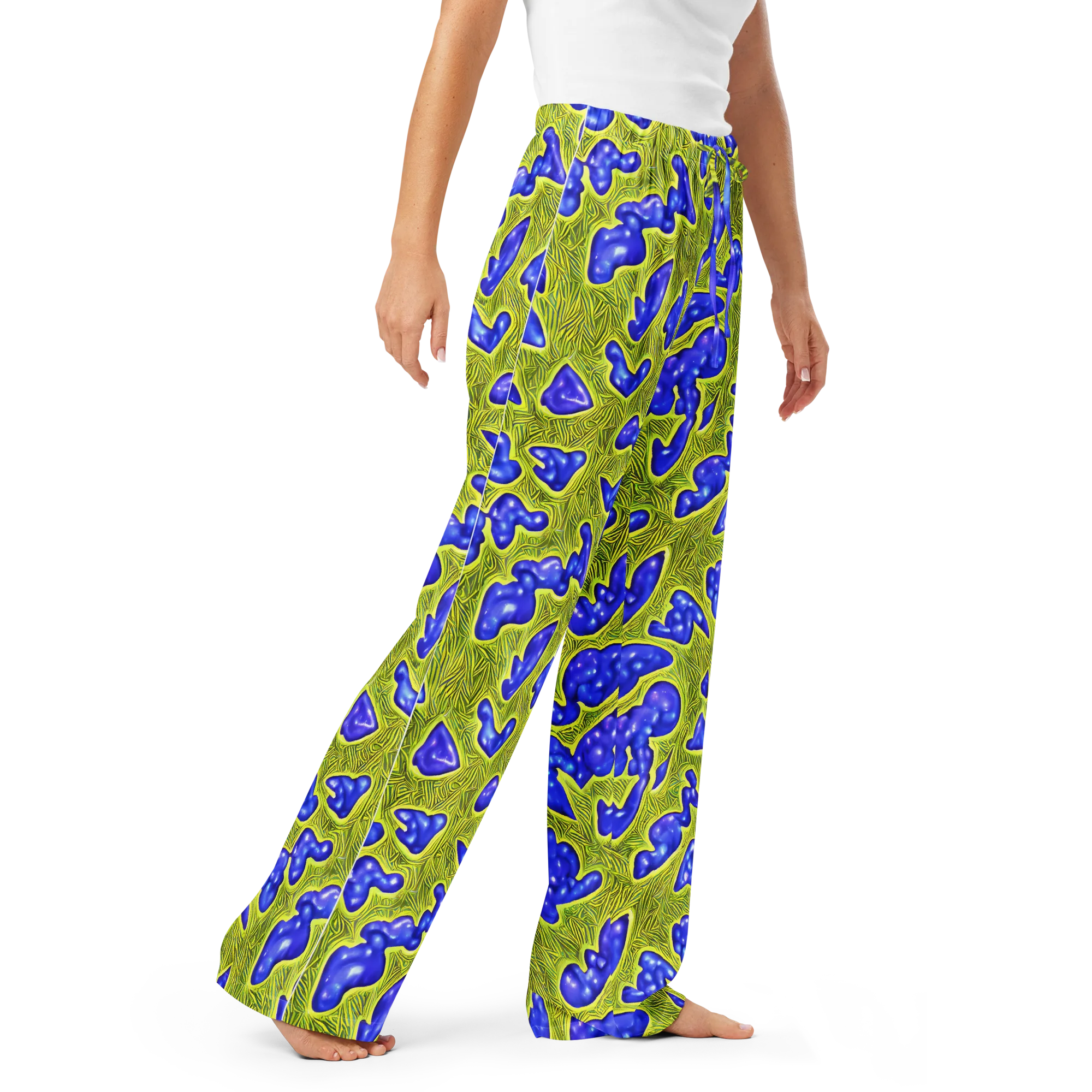 Blue Matter on Women's Pajama Pants — Right Front