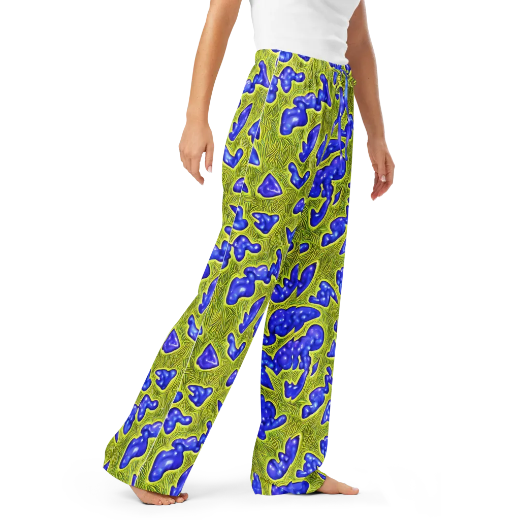Blue Matter on Women's Pajama Pants — Right Front