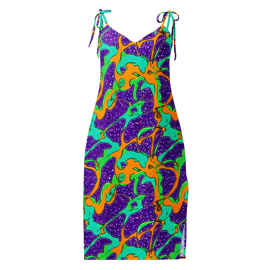 Orchid Aftershock on Slip Dress — Front
