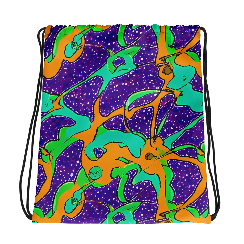 Orchid Aftershock on Drawstring Bag — Photo