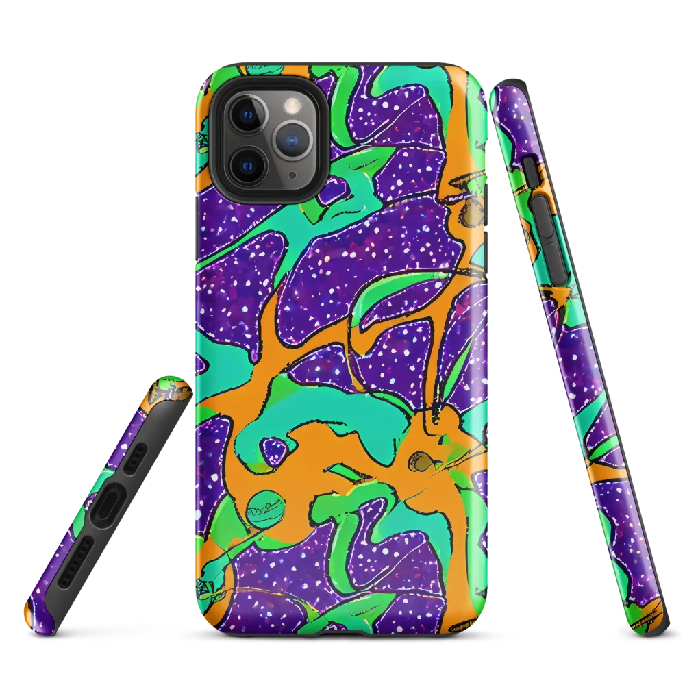 Orchid Aftershock on Tough Case for iPhone® — Front