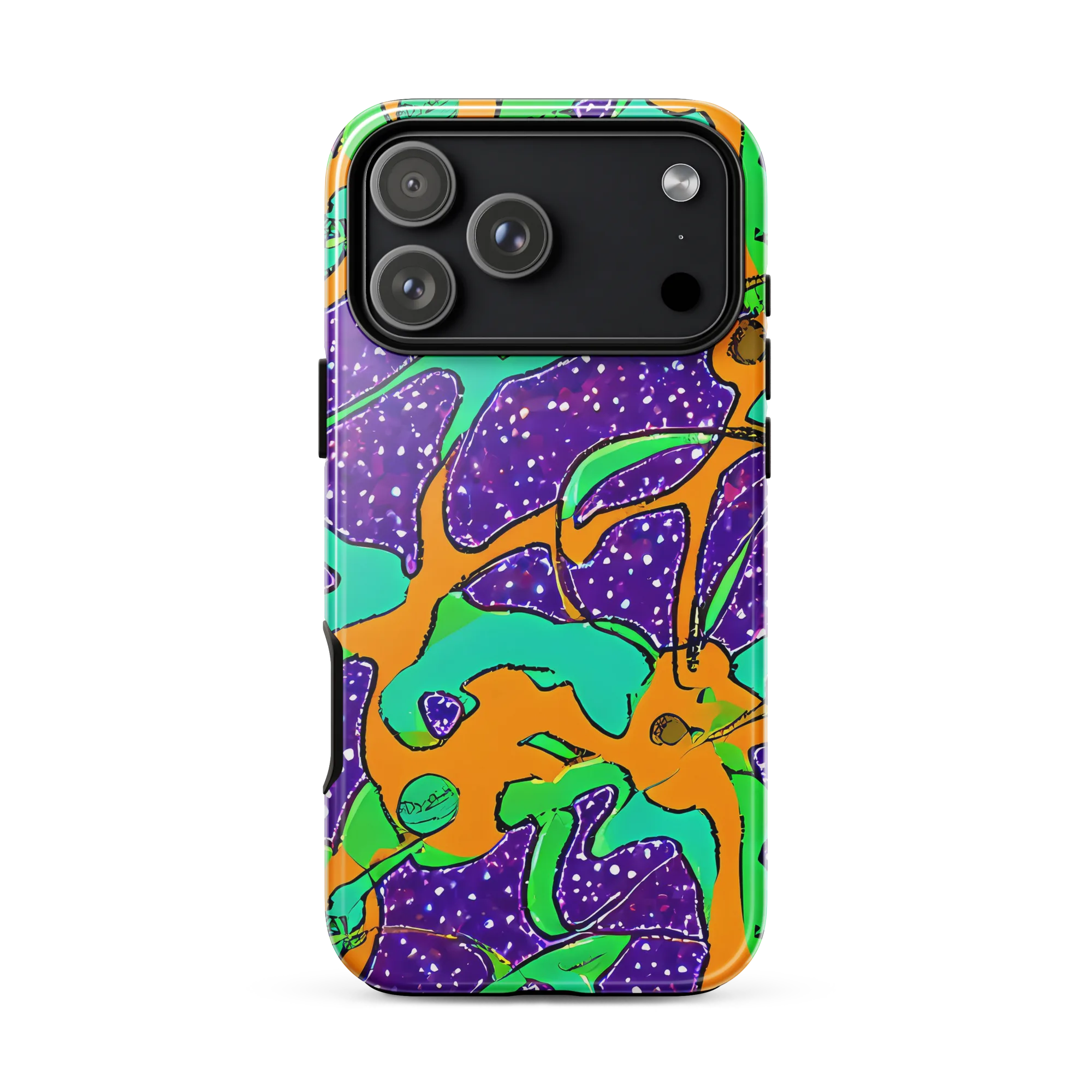 Orchid Aftershock on Tough Case for iPhone® — Front
