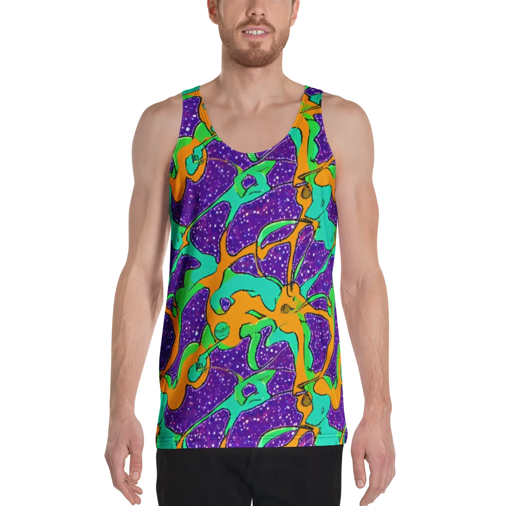 Orchid Aftershock on Men's Tank Top — Front